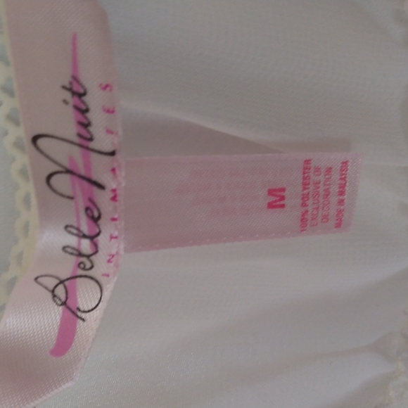 Pretty Sleepwear Nightgown and Robe. 100% Polyester. M Never Worn - Picture 4 of 5